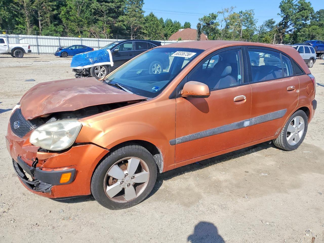 2008 KIA RIO LX | KNADE163386321188 | UPCARS