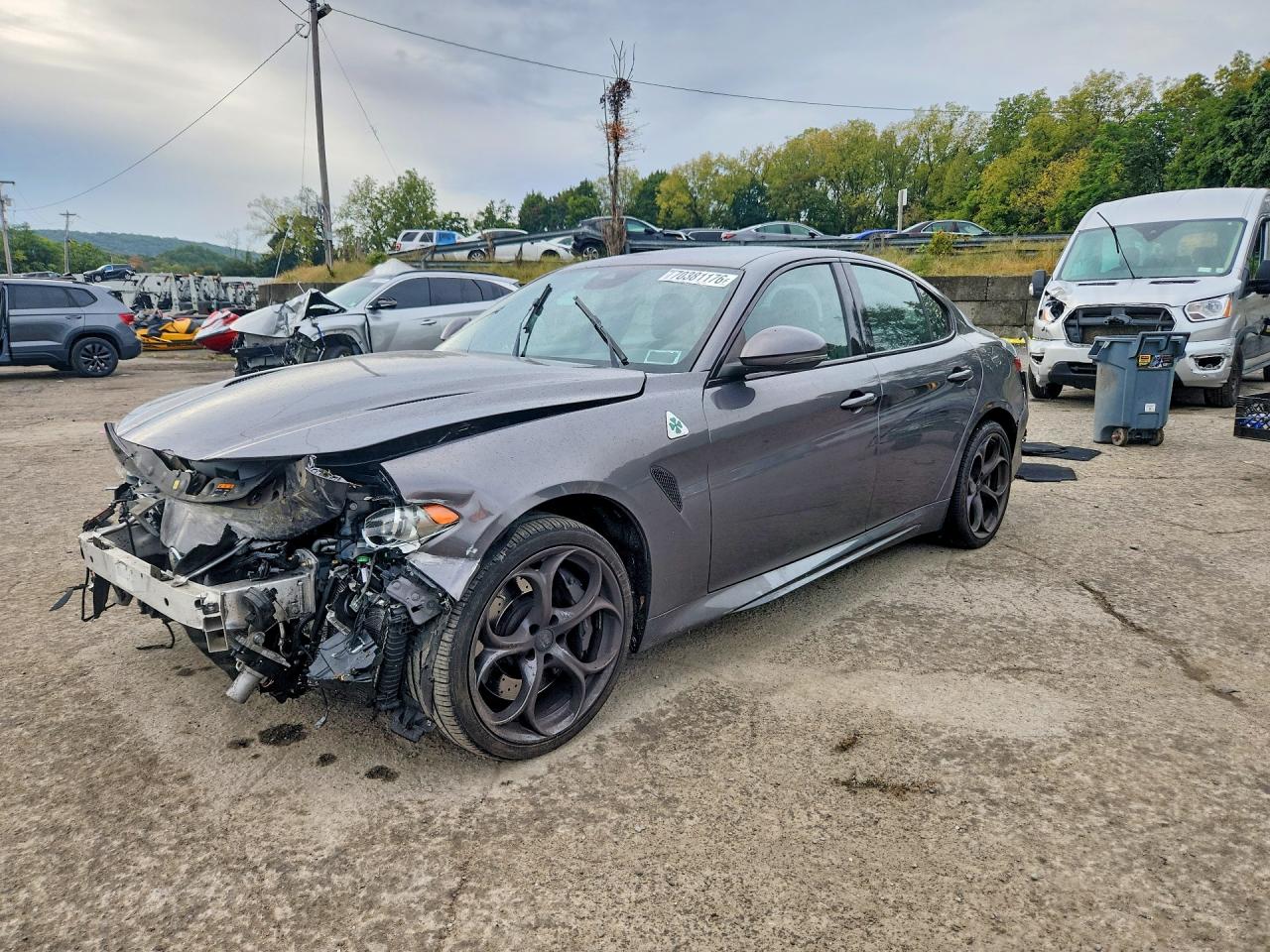2018 ALFA ROMEO GIULIA QUADRIFOGLIO | ZARFAEAV9J7584069 | UPCARS