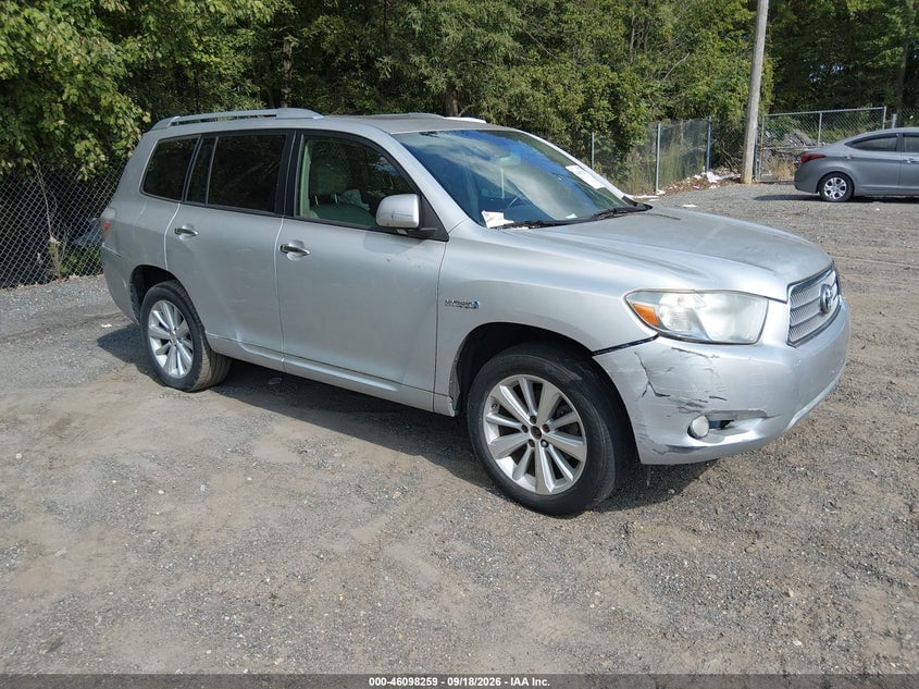 2008 TOYOTA HIGHLANDER HYBRID LIMITED | JTEEW44A682021655 | UPCARS