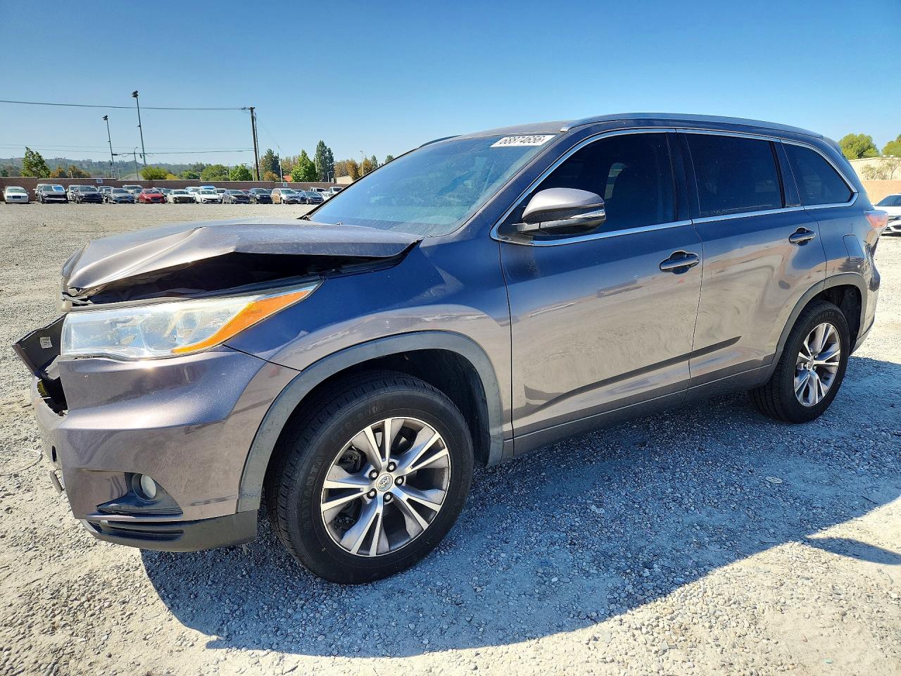 2015 TOYOTA HIGHLANDER XLE | 5TDKKRFHXFS091580 | UPCARS