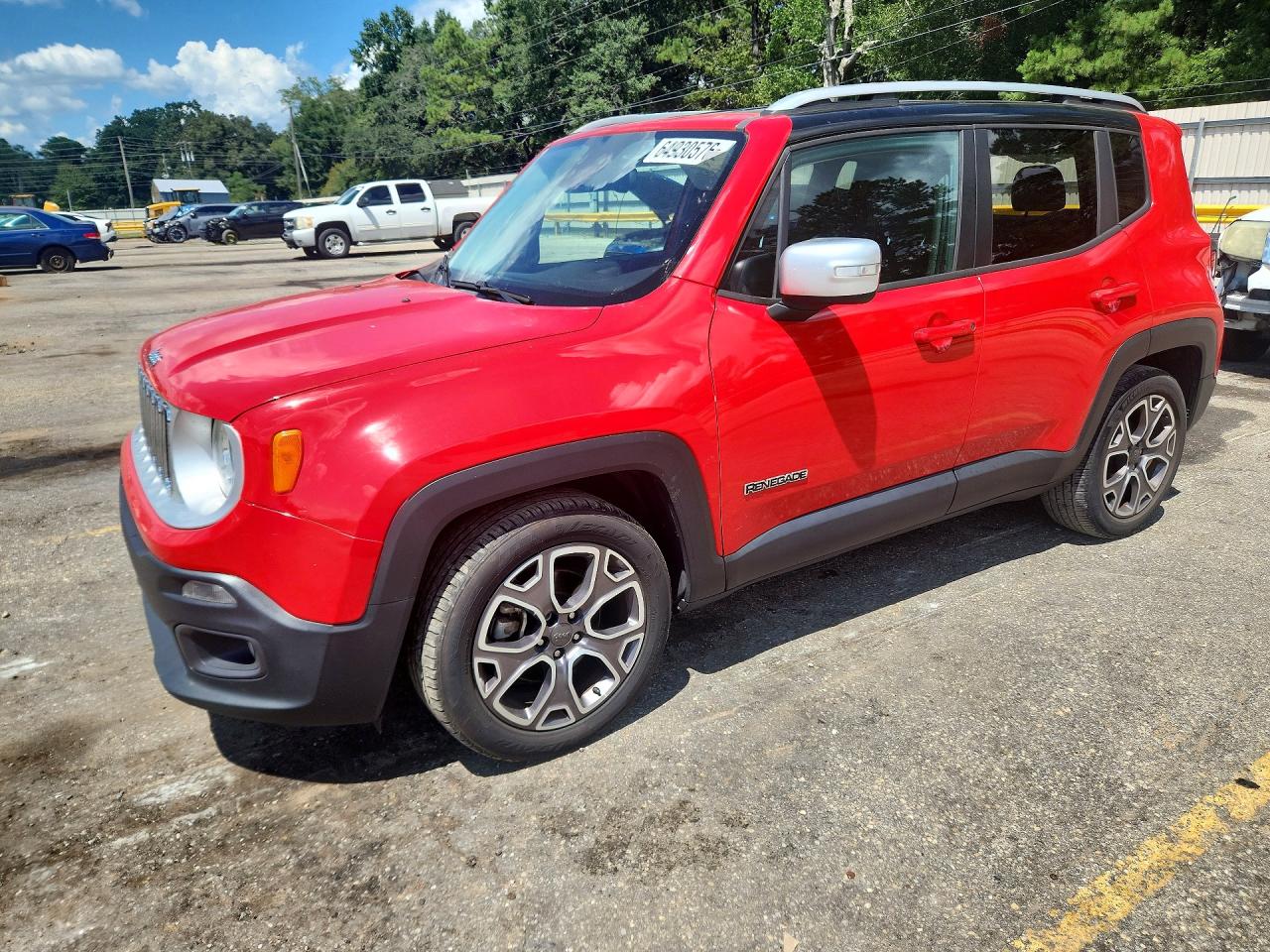 2016 JEEP RENEGADE LIMITED | ZACCJADT9GPD61364 | UPCARS