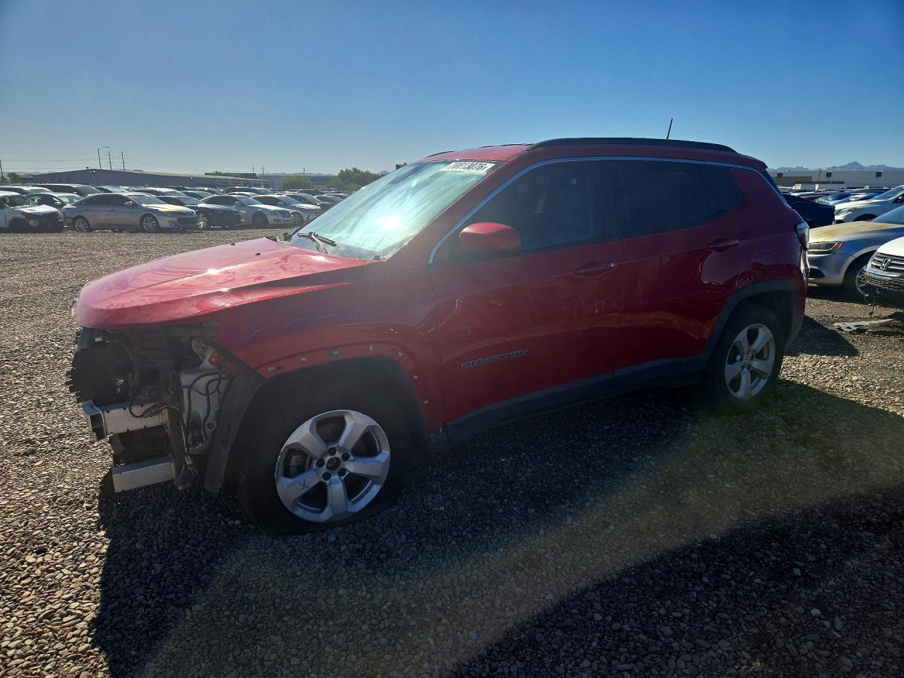 2017 JEEP COMPASS LATITUDE | 3C4NJCBB8HT653208 | UPCARS
