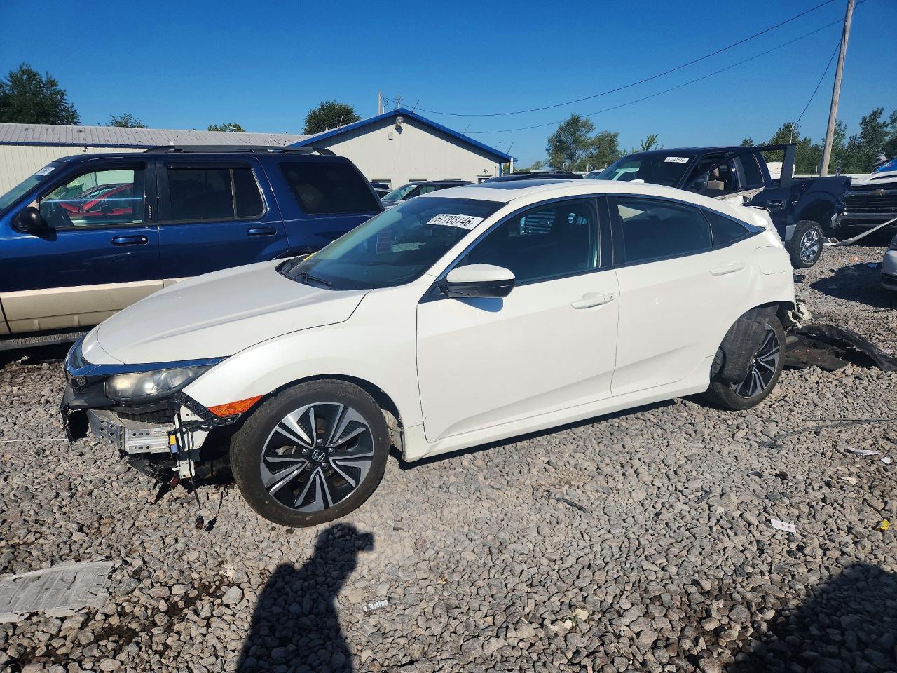 2017 HONDA CIVIC EX | 19XFC1F80HE027447 | UPCARS