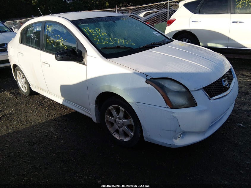 2010 NISSAN SENTRA 2.0SR | 3N1AB6AP7AL685943 | UPCARS