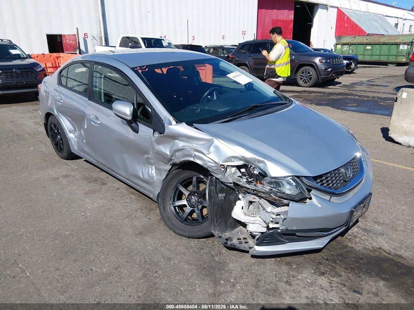 2014 HONDA CIVIC LX | 19XFB2F51EE226615 | UPCARS