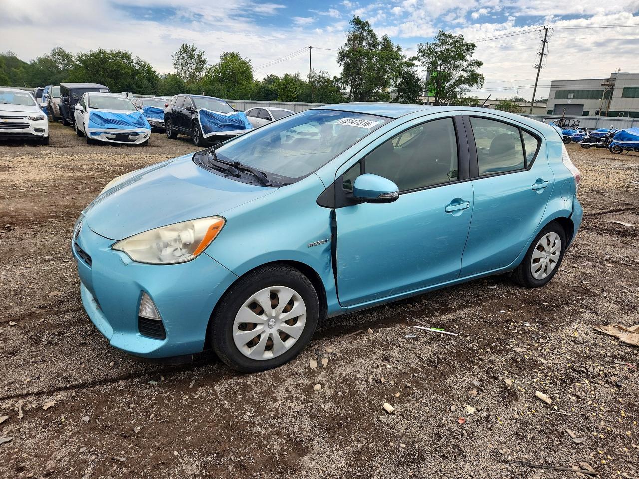 2013 TOYOTA PRIUS TWO | JTDKDTB32D1047374 | UPCARS
