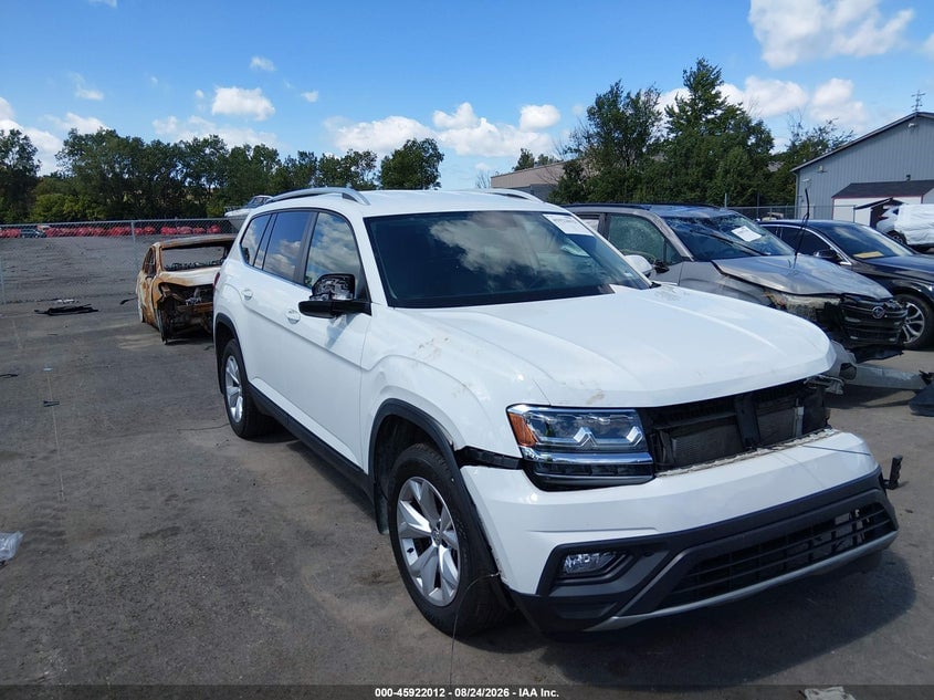 2019 VOLKSWAGEN ATLAS 3.6L V6 SE | 1V2LR2CA3KC602944 | UPCARS