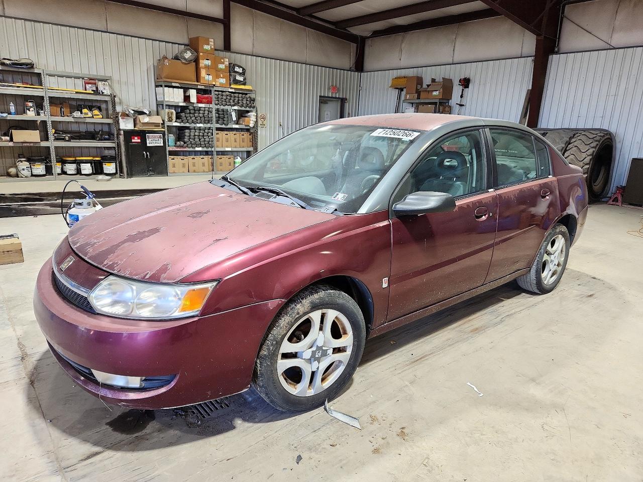 2003 SATURN ION LEVEL 3 | 1G8AL52F23Z118054 | UPCARS