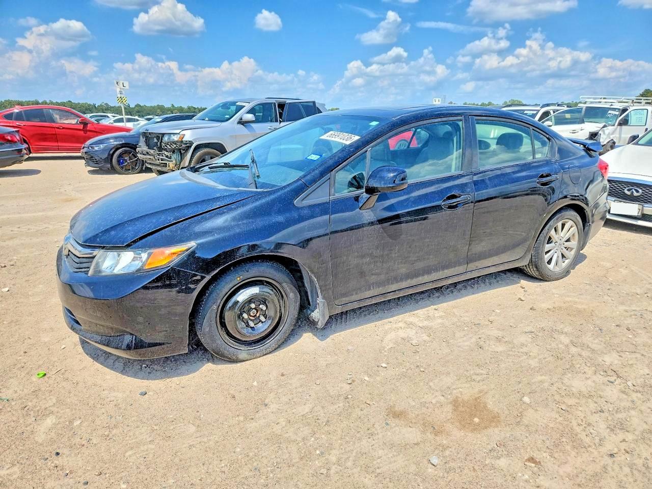 2012 HONDA CIVIC EXL | 2HGFB2F96CH543120 | UPCARS