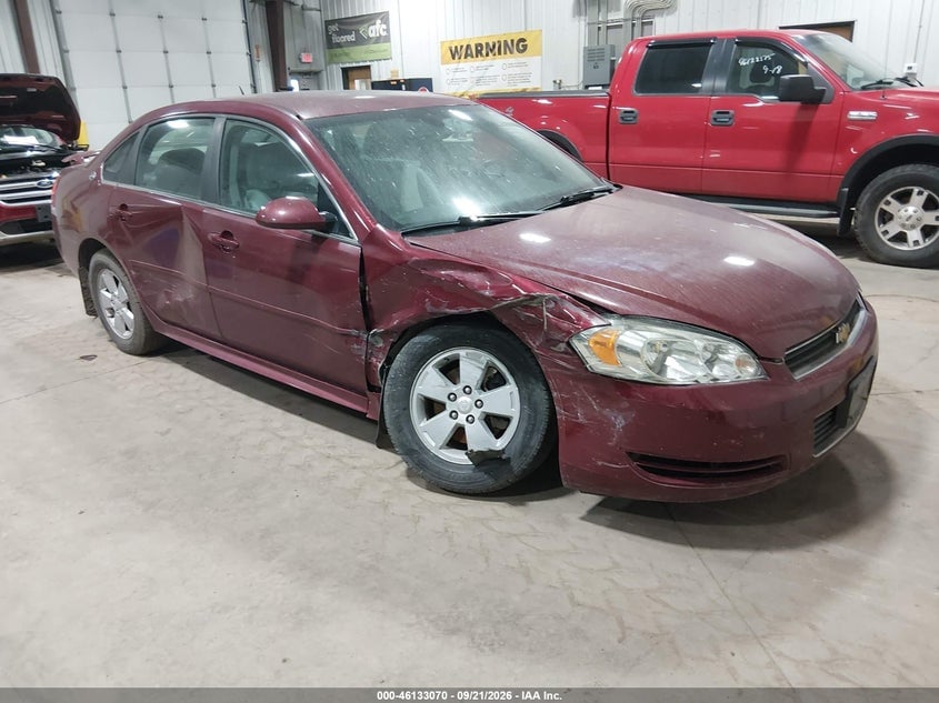 2009 CHEVROLET IMPALA LT | 2G1WT57K391283882 | UPCARS