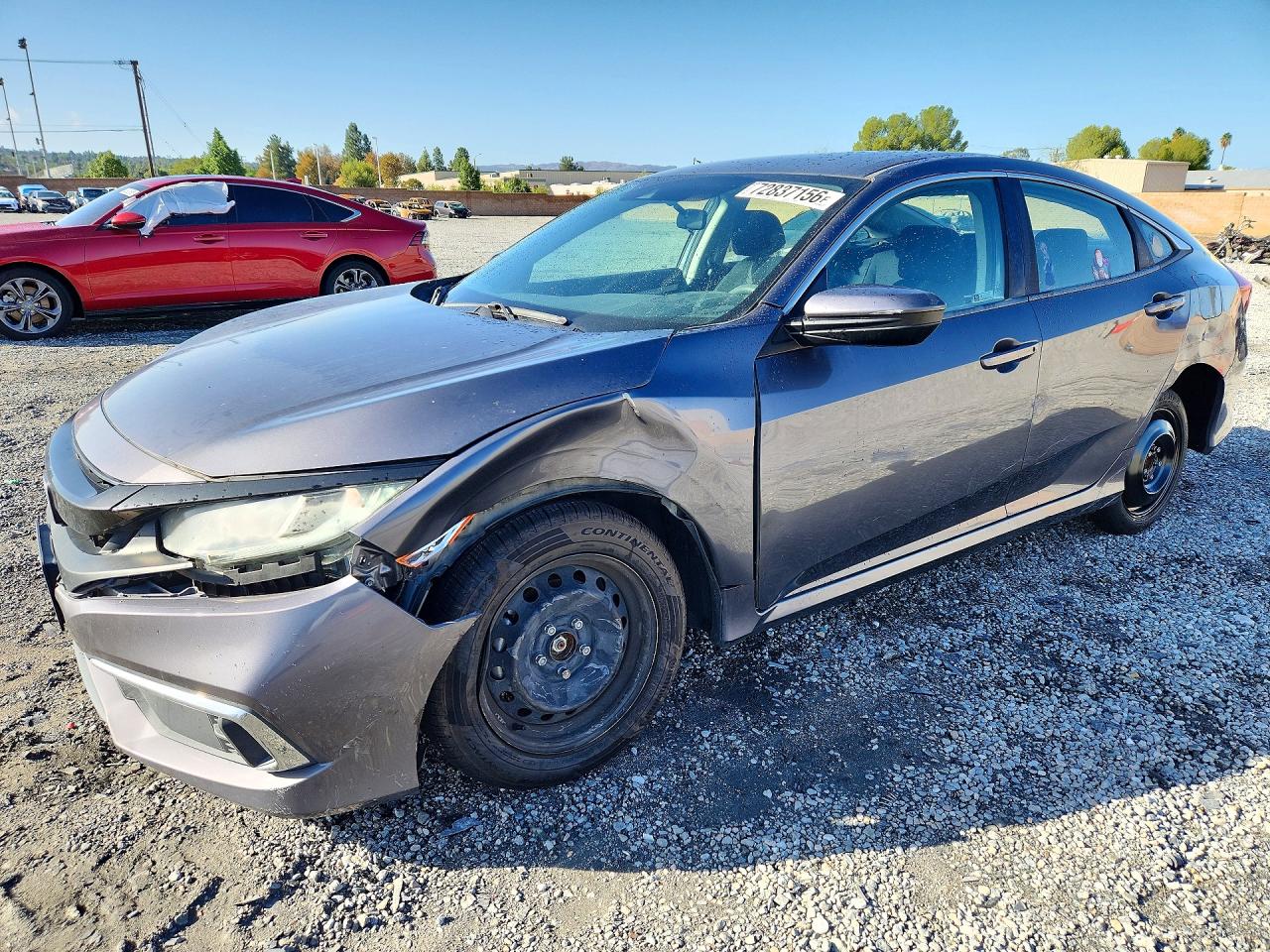 2019 HONDA CIVIC LX | 2HGFC2F62KH573426 | UPCARS