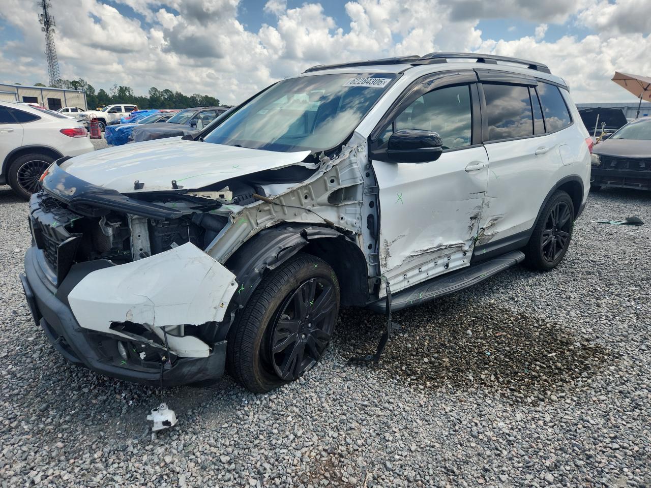 2021 HONDA PASSPORT EXL | 5FNYF8H52MB007555 | UPCARS