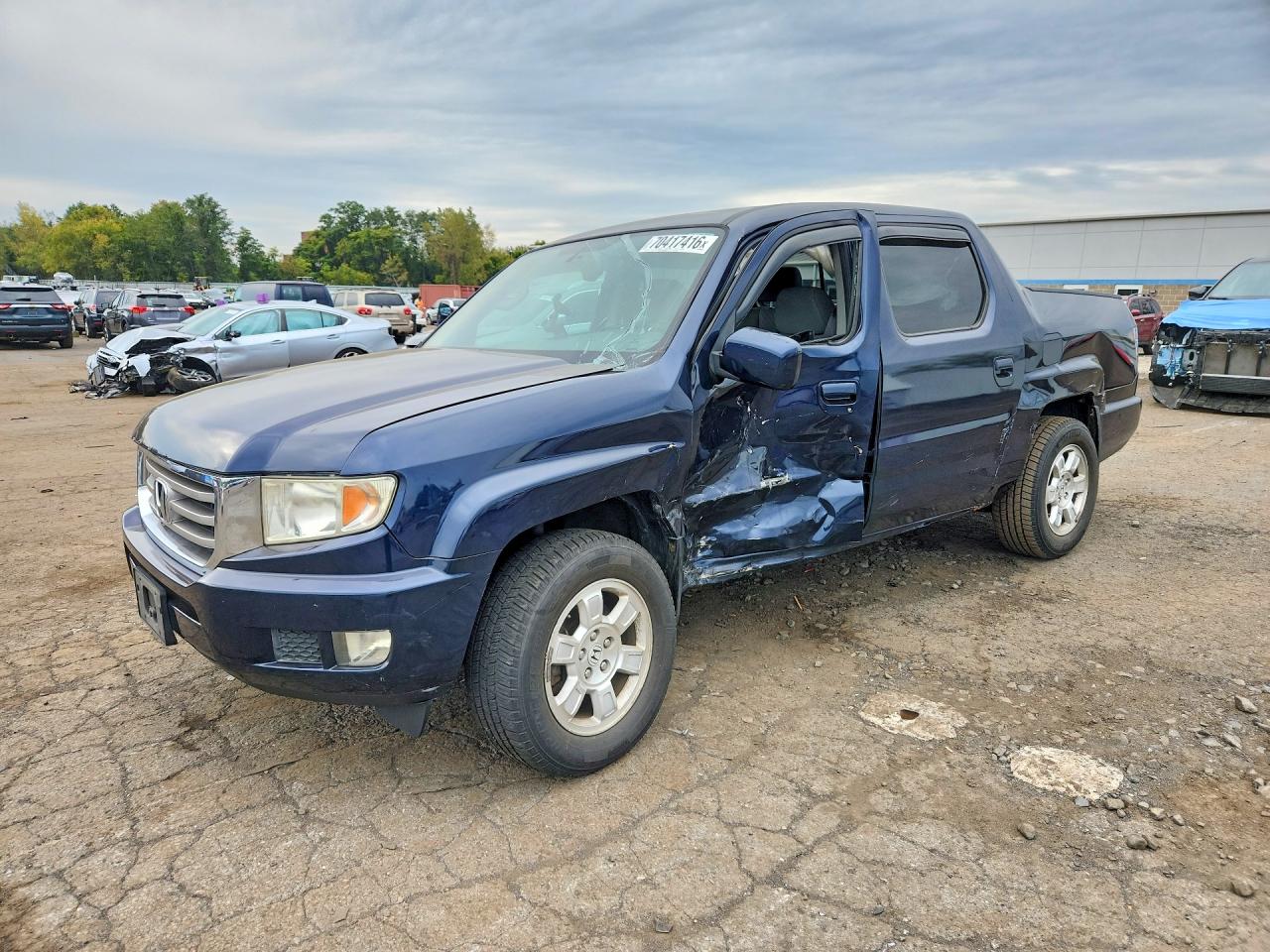 2013 HONDA RIDGELINE RTS | 5FPYK1F40DB005582 | UPCARS
