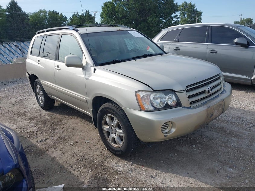 2002 TOYOTA HIGHLANDER V6 | JTEHF21A920057347 | UPCARS