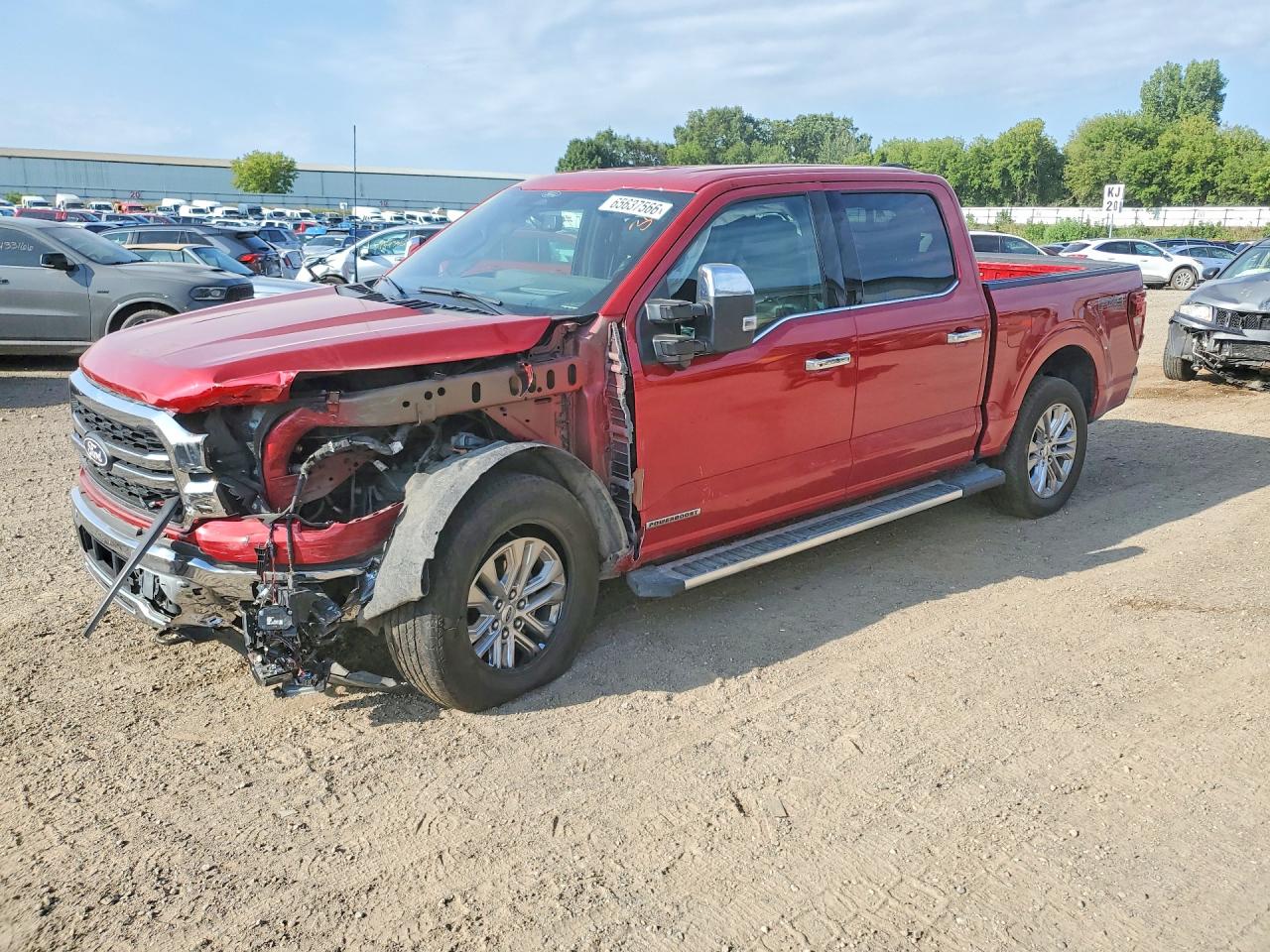 2025 FORD F150 LARIAT | 1FTFW5LD1SFA51348 | UPCARS