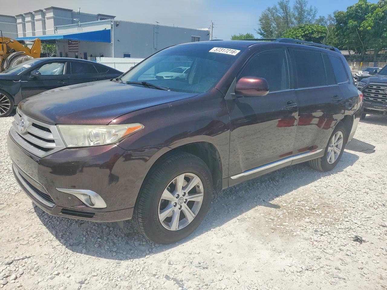 2013 TOYOTA HIGHLANDER SE | 5TDBK3EH0DS217182 | UPCARS