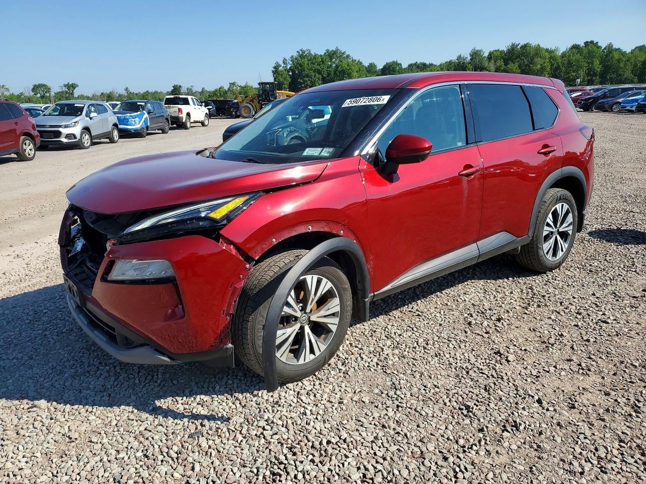 2021 NISSAN ROGUE SV | 5N1AT3BB6MC804444 | UPCARS