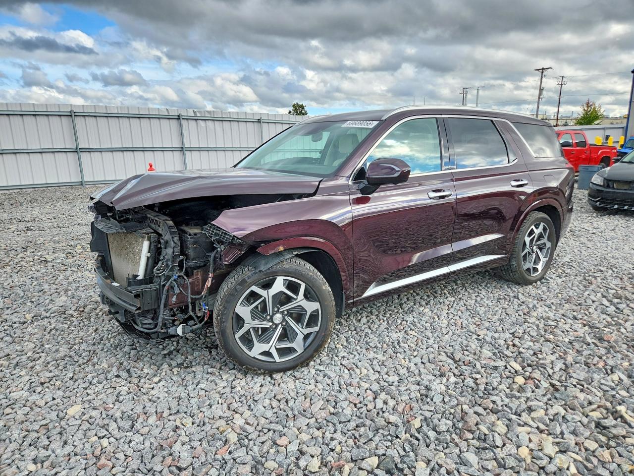 2021 HYUNDAI PALISADE LIMITED | KM8R5DHE4MU243563 | UPCARS
