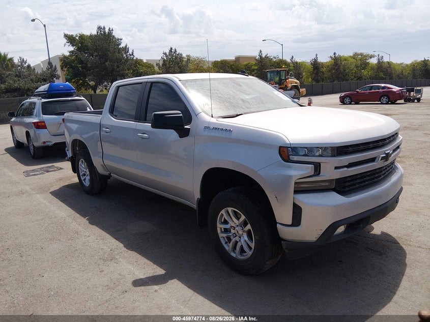2020 CHEVROLET SILVERADO 1500 4WD  SHORT BED RST | 3GCUYEED3LG177564 | UPCARS
