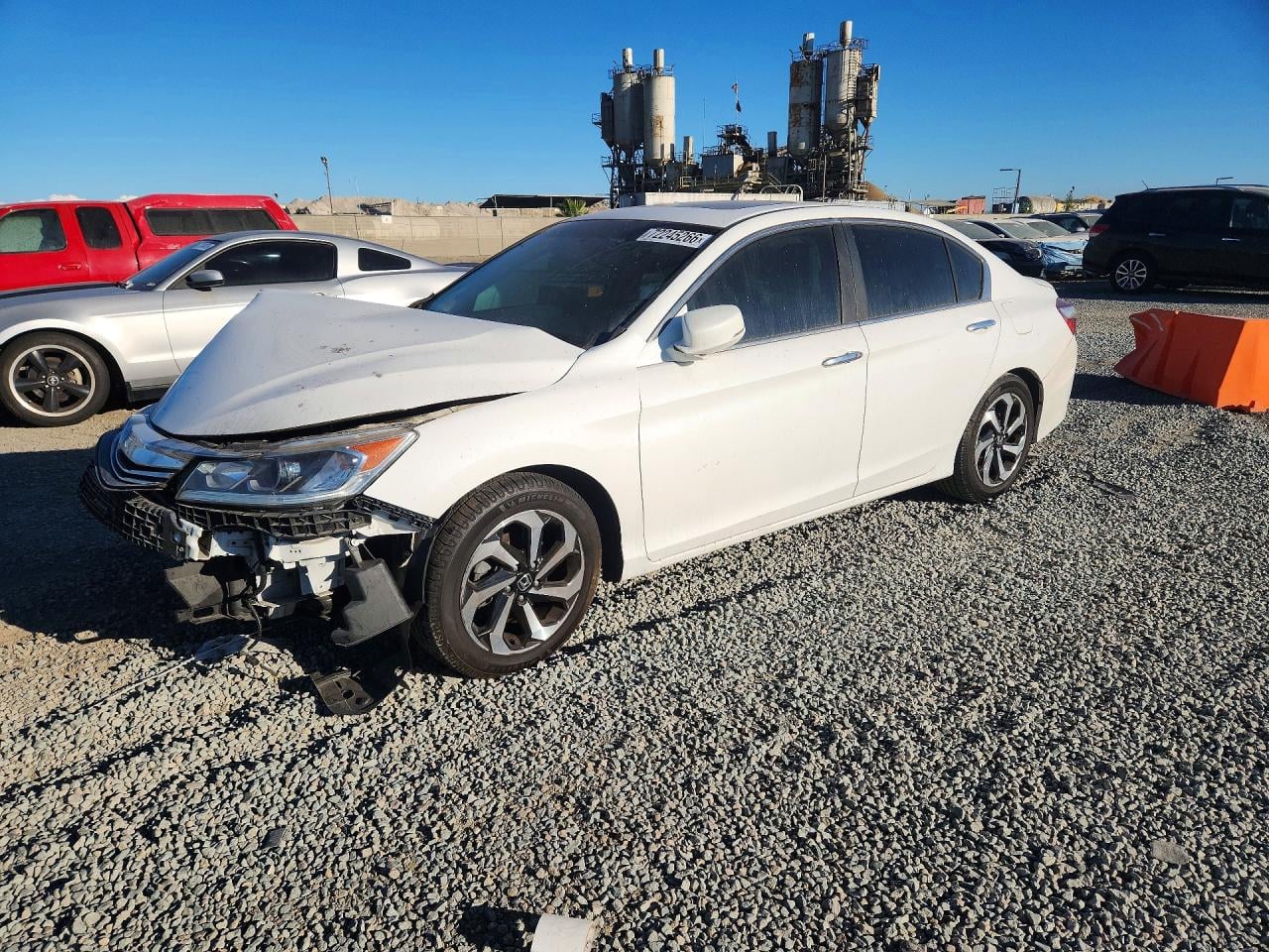 2016 HONDA ACCORD EXL | 1HGCR2F81GA076845 | UPCARS