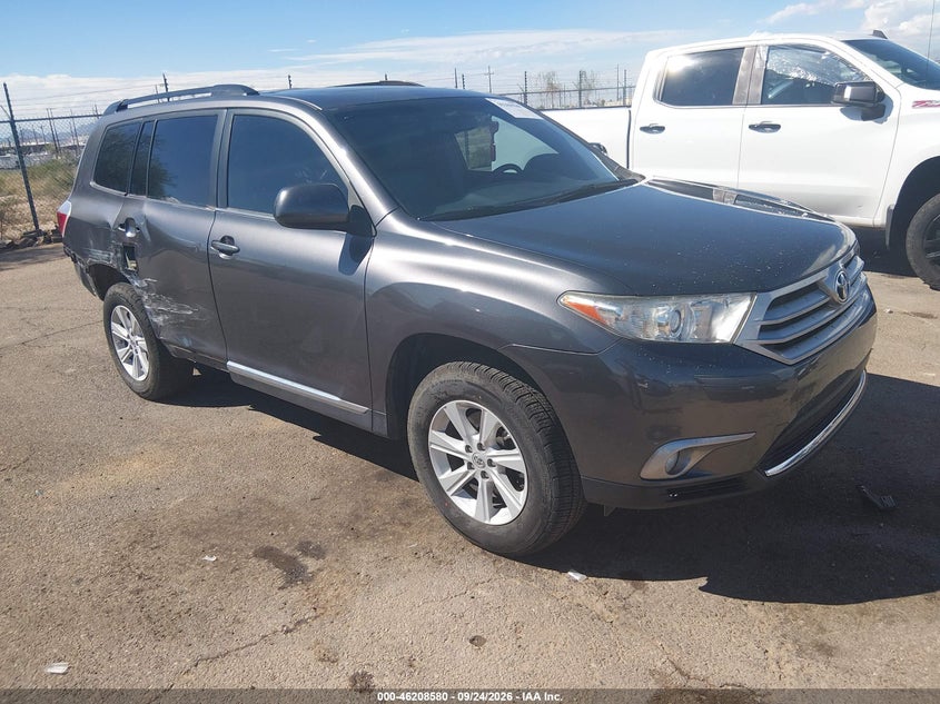 2013 TOYOTA HIGHLANDER SE V6 | 5TDZK3EH4DS124714 | UPCARS