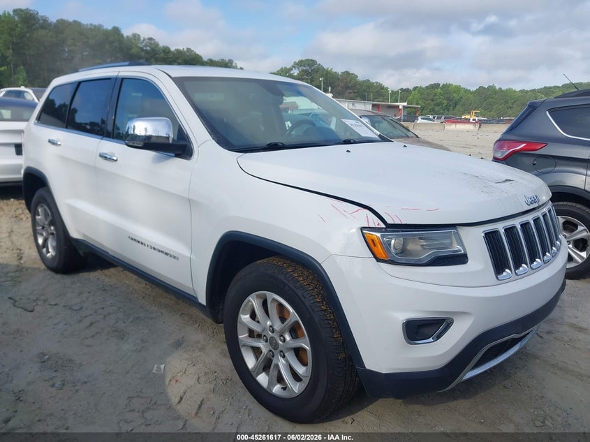 2015 JEEP GRAND CHEROKEE LIMITED | 1C4RJEBG2FC754990 | UPCARS