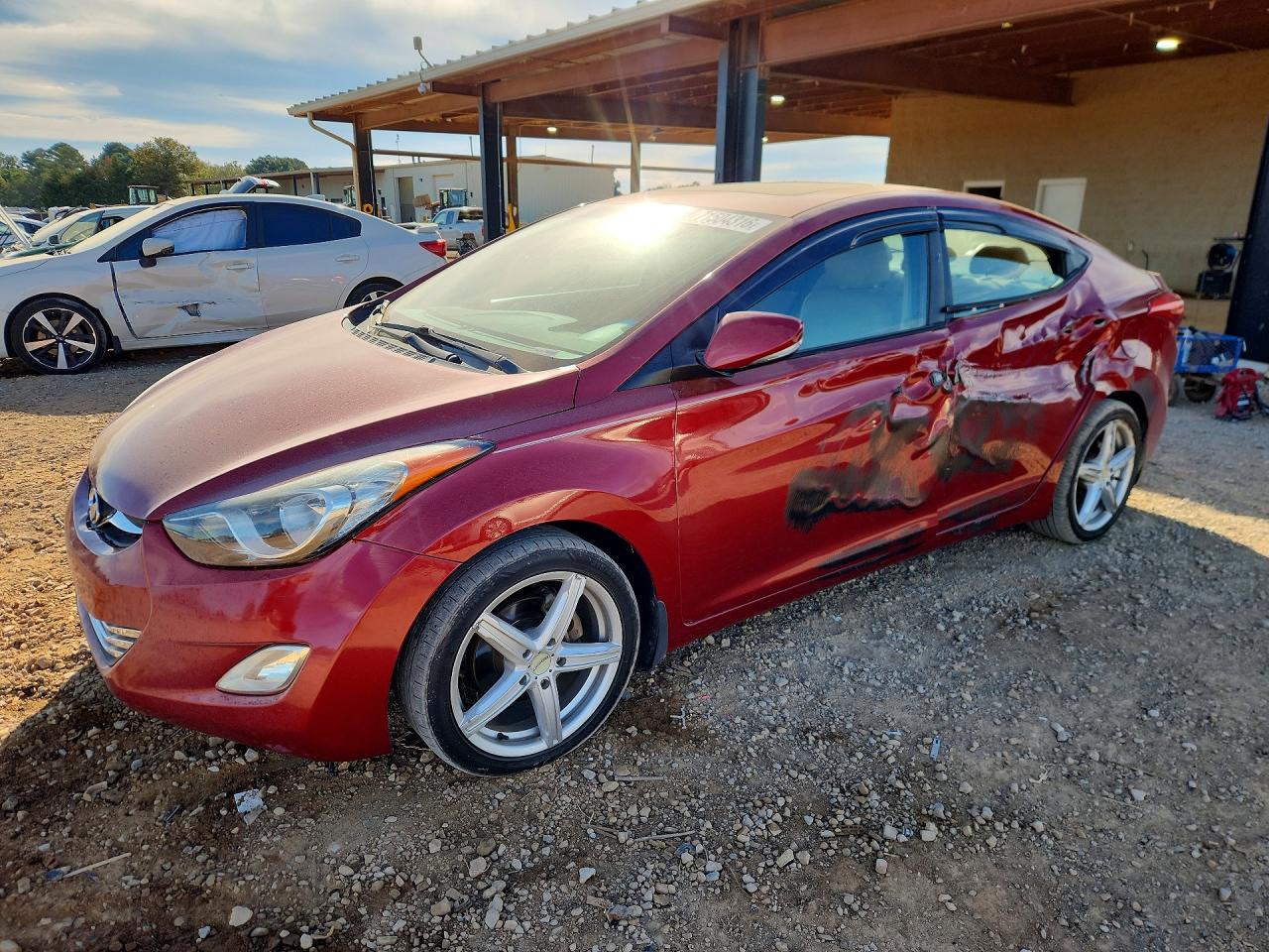2011 HYUNDAI ELANTRA LIMITED | KMHDH4AE3BU150252 | UPCARS