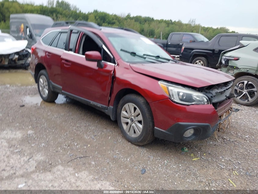 2016 SUBARU OUTBACK 2.5I PREMIUM | 4S4BSADC0G3311977 | UPCARS