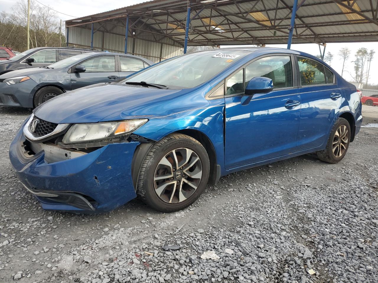 2013 HONDA CIVIC EX | 2HGFB2F81DH510678 | UPCARS
