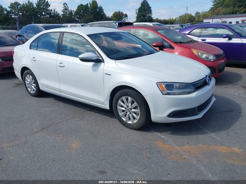2013 VOLKSWAGEN JETTA HYBRID SE | 3VW637AJ5DM284517 | UPCARS