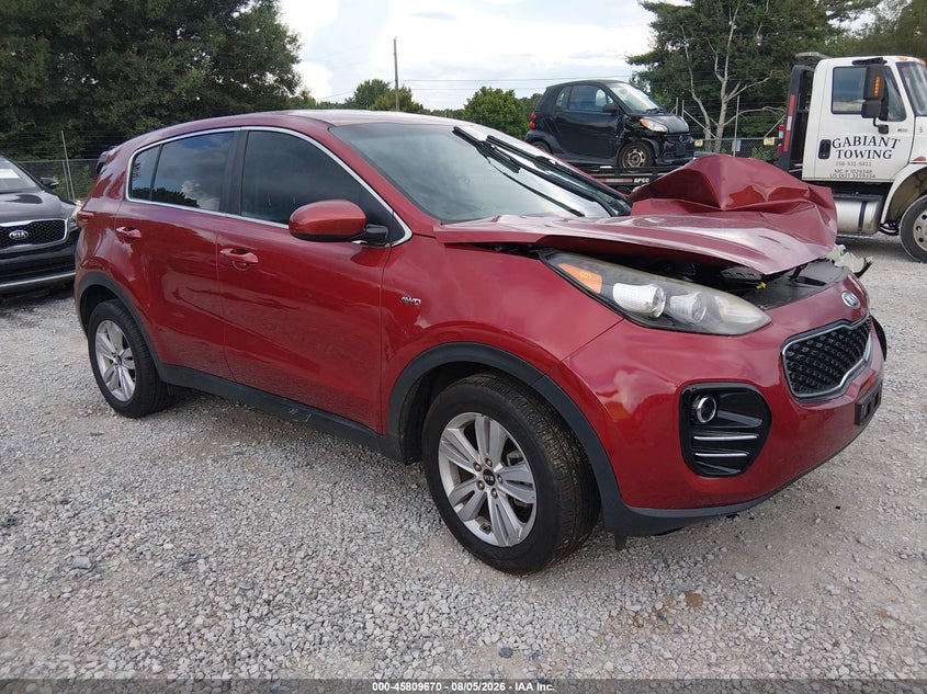 2017 KIA SPORTAGE LX | KNDPMCAC1H7218593 | UPCARS