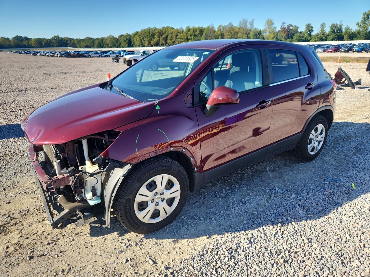 2017 CHEVROLET TRAX LS | 3GNCJKSB2HL214398 | UPCARS