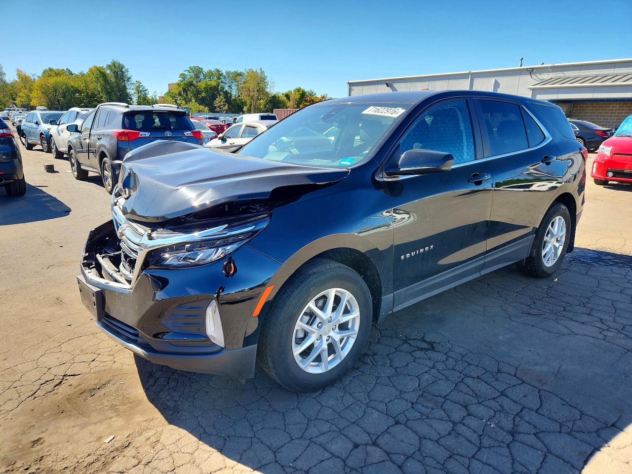 2022 CHEVROLET EQUINOX LT | 3GNAXUEV0NL113122 | UPCARS
