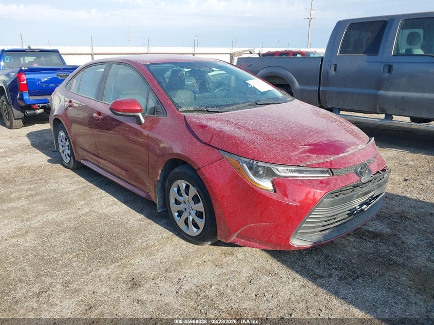 2025 TOYOTA COROLLA LE | 5YFB4MDE2SP340236 | UPCARS