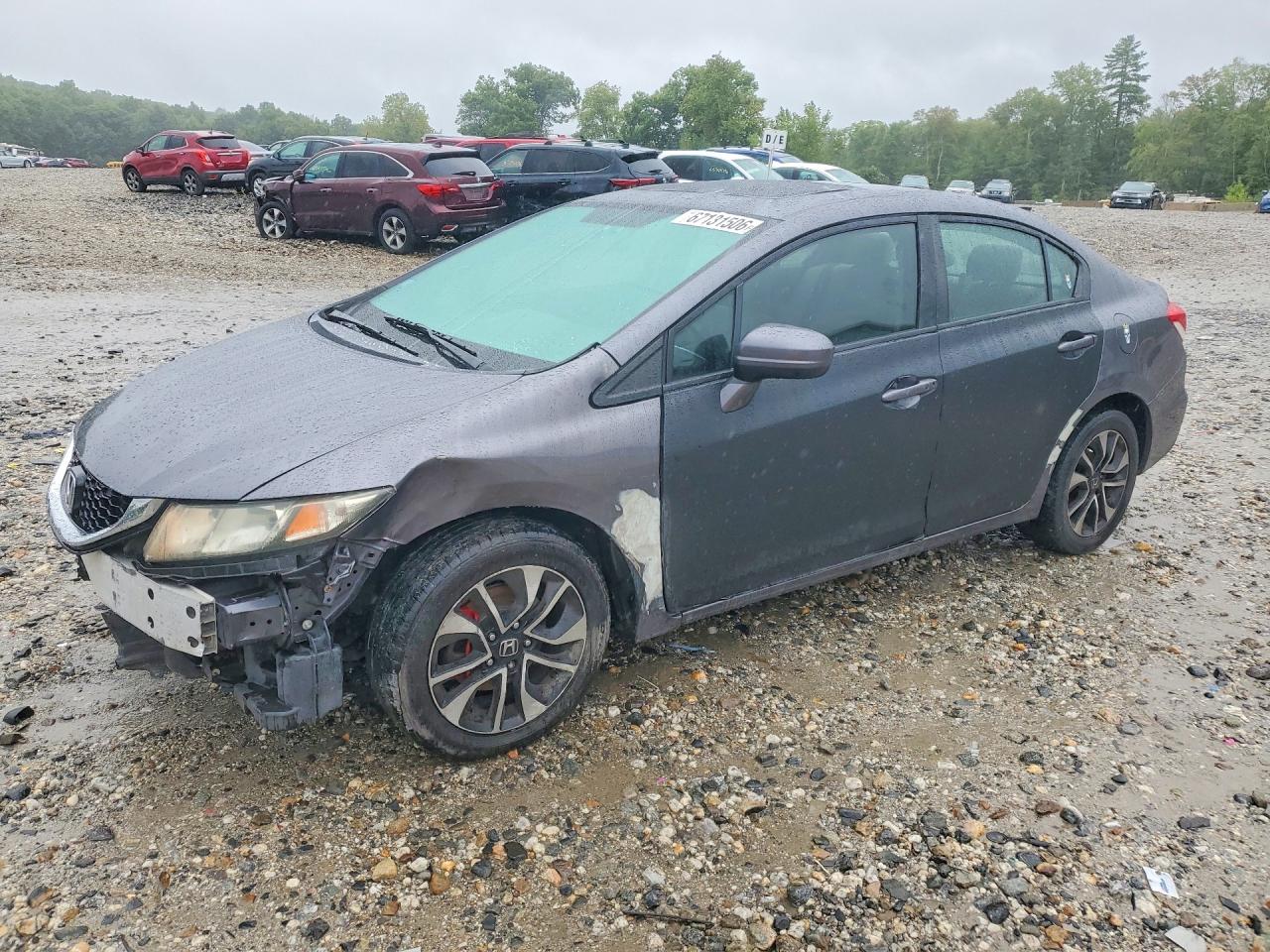 2014 HONDA CIVIC EX | 2HGFB2F88EH558051 | UPCARS