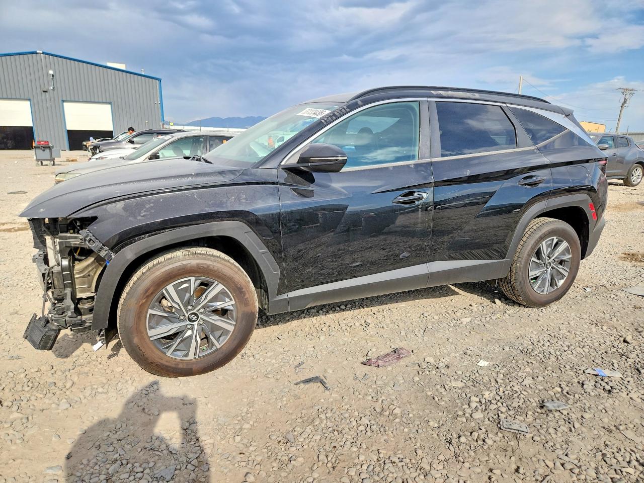 2022 HYUNDAI TUCSON BLUE | KM8JBCA10NU027363 | UPCARS