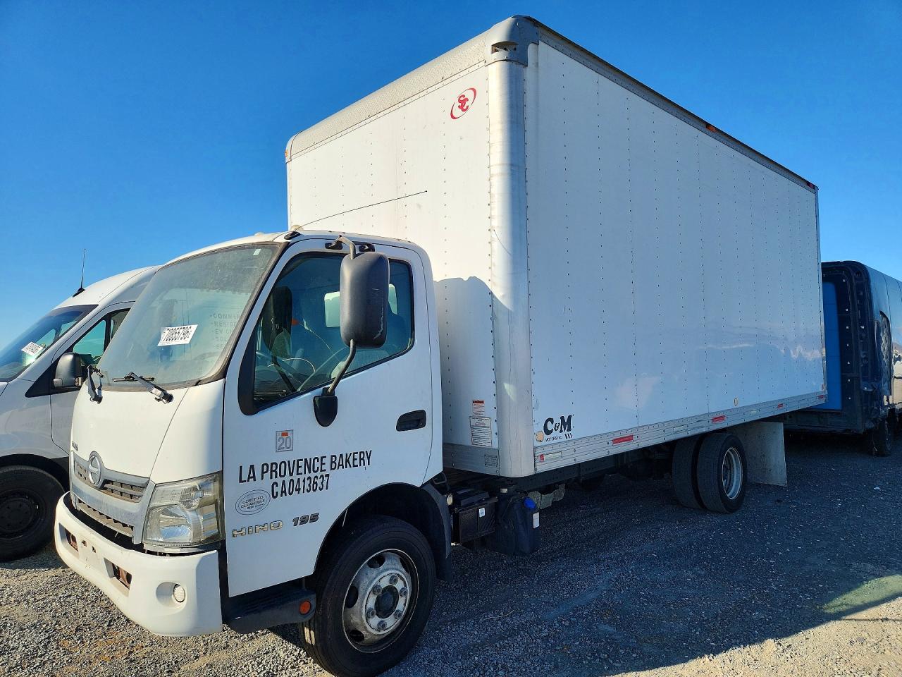 2019 HINO ALL OTHER BOX TRUCK | JHHSDM2H9KK009548 | UPCARS