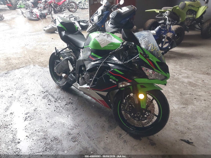 2022 KAWASAKI ZX636 K | JKBZXJG15NA020517 | UPCARS