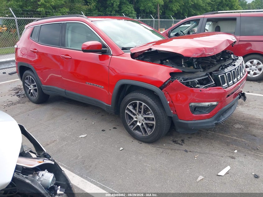 2018 JEEP COMPAS SUN AND WHEEL FWD | 3C4NJCBB9JT503419 | UPCARS