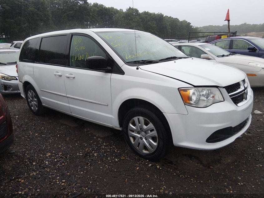 2016 DODGE GRAND CARAVAN SE | 2C4RDGBG7GR195481 | UPCARS