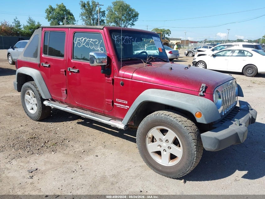 2011 JEEP WRANGLER UNLIMITED SPORT | 1J4BA3H15BL561245 | UPCARS