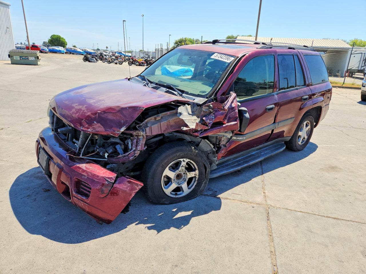 2004 CHEVROLET TRAILBLZR LS | 1GNDS13S342352196 | UPCARS