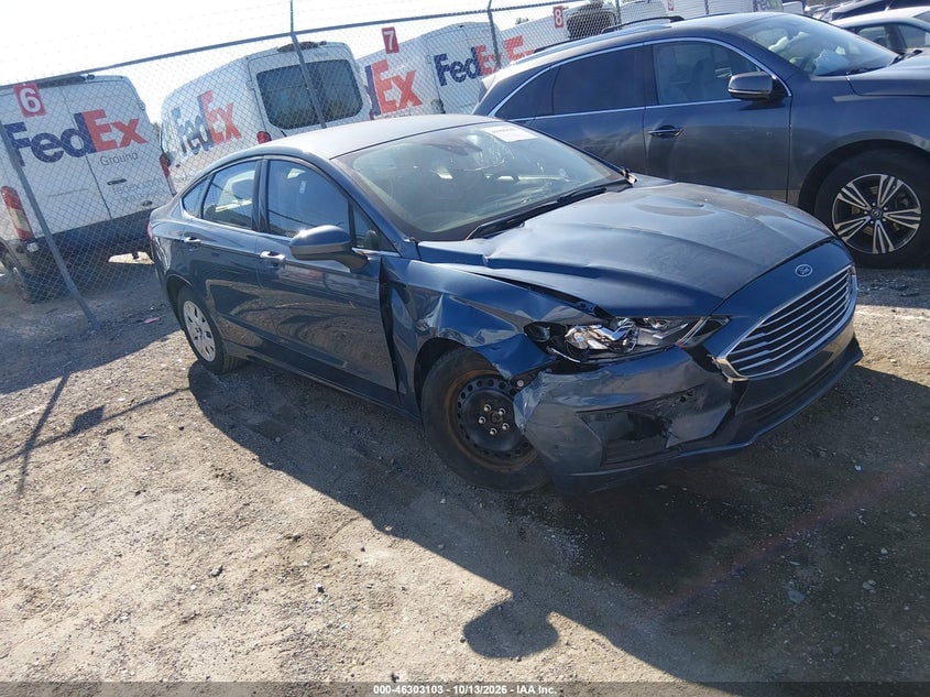 2019 FORD FUSION S | 3FA6P0G72KR166098 | UPCARS