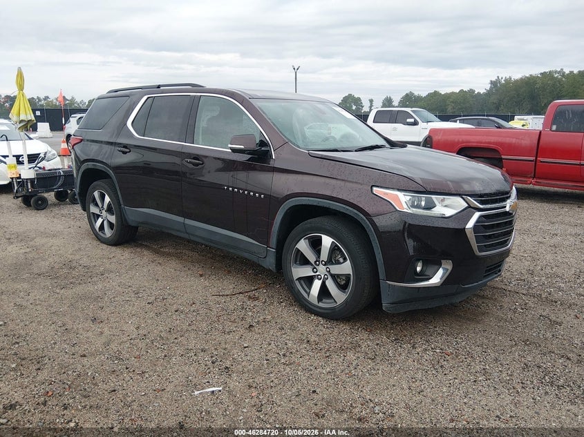 2020 CHEVROLET TRAVERSE FWD LT LEATHER | 1GNERHKW7LJ299648 | UPCARS