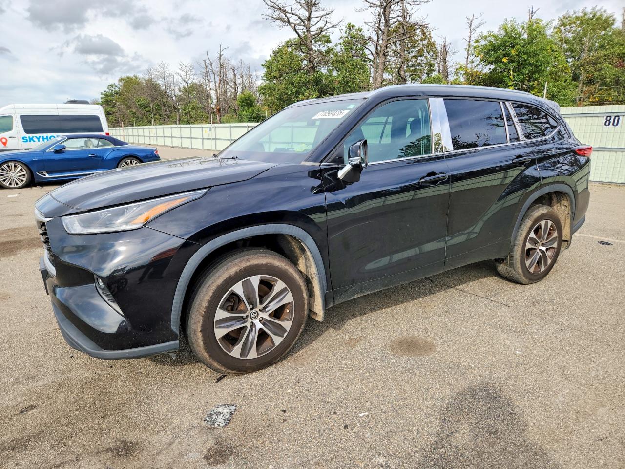 2021 TOYOTA HIGHLANDER XLE | 5TDGZRBH6MS143727 | UPCARS