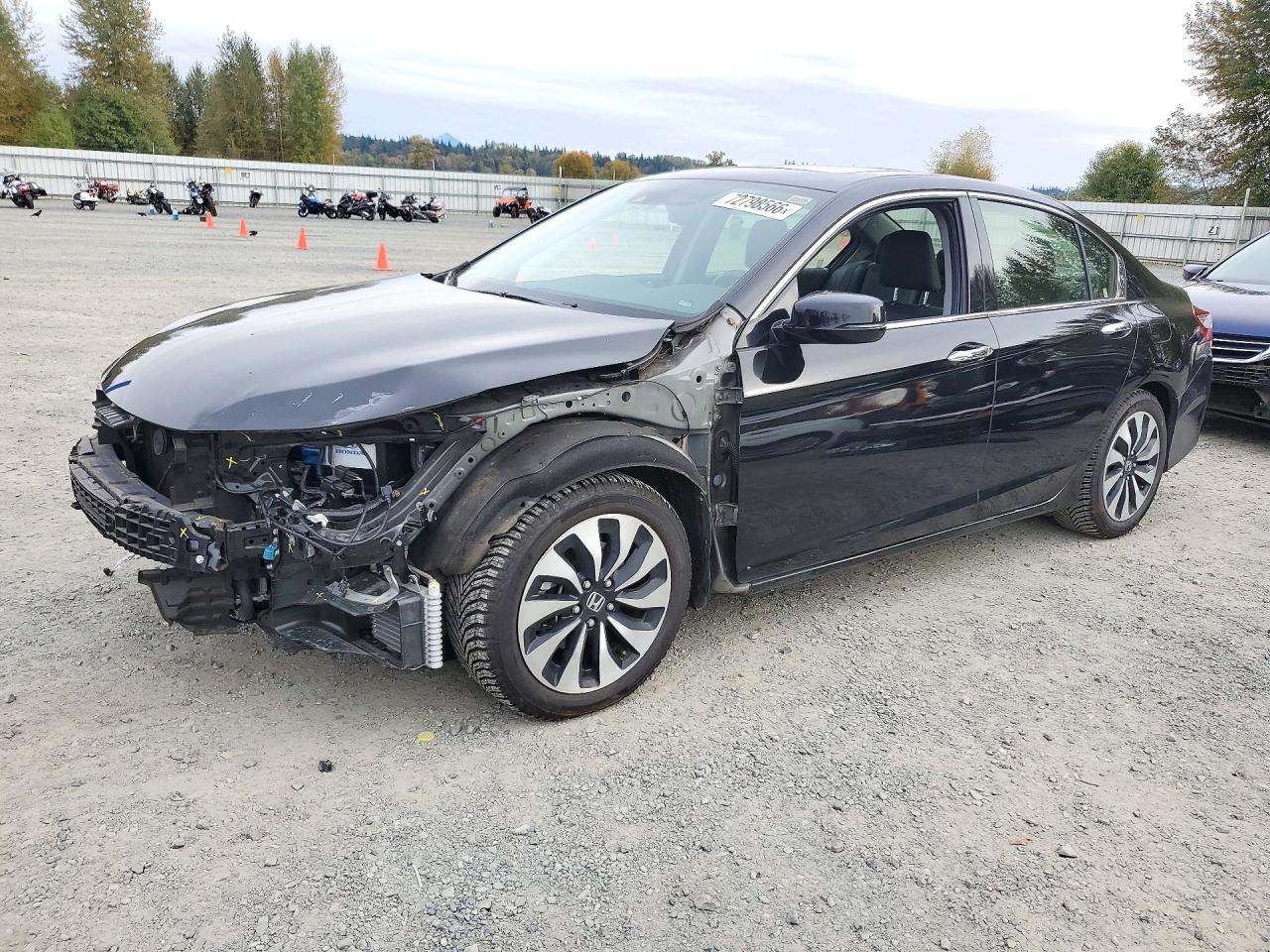 2017 HONDA ACCORD HYBRID EXL | JHMCR6F55HC026921 | UPCARS