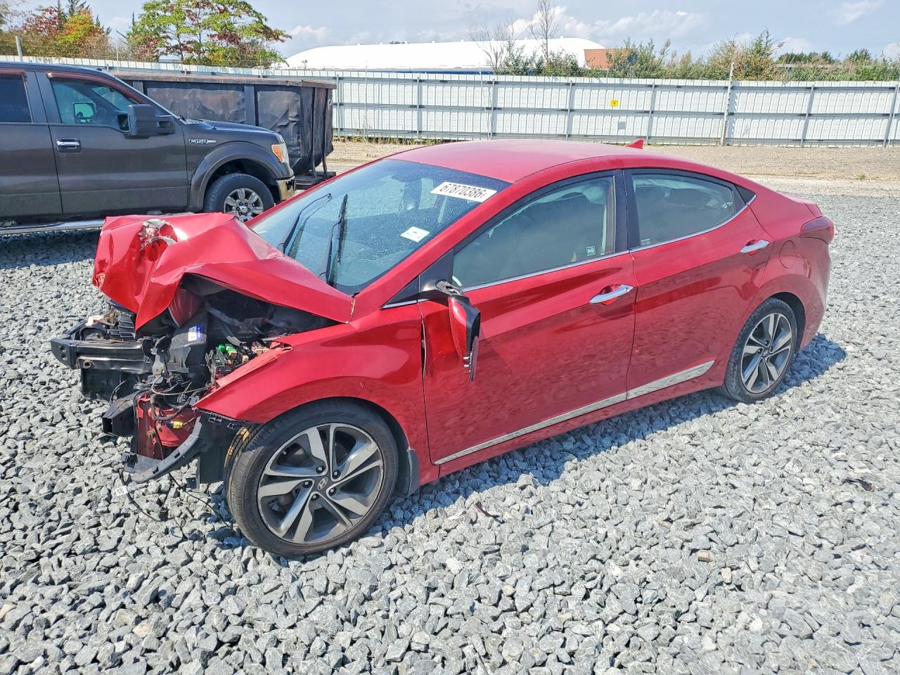 2015 HYUNDAI ELANTRA LIMITED | KMHDH4AE0FU425128 | UPCARS
