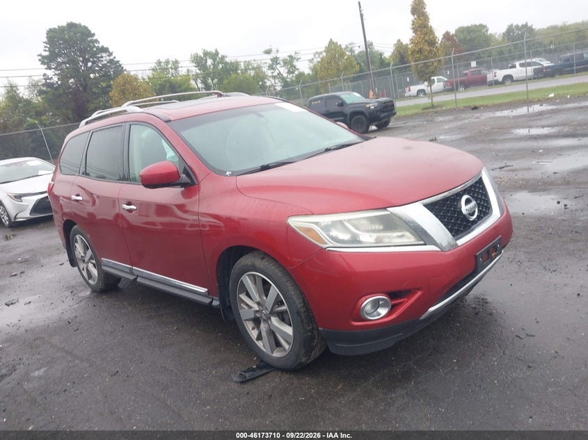 2015 NISSAN PATHFINDER PLATINUM | 5N1AR2MM6FC653048 | UPCARS