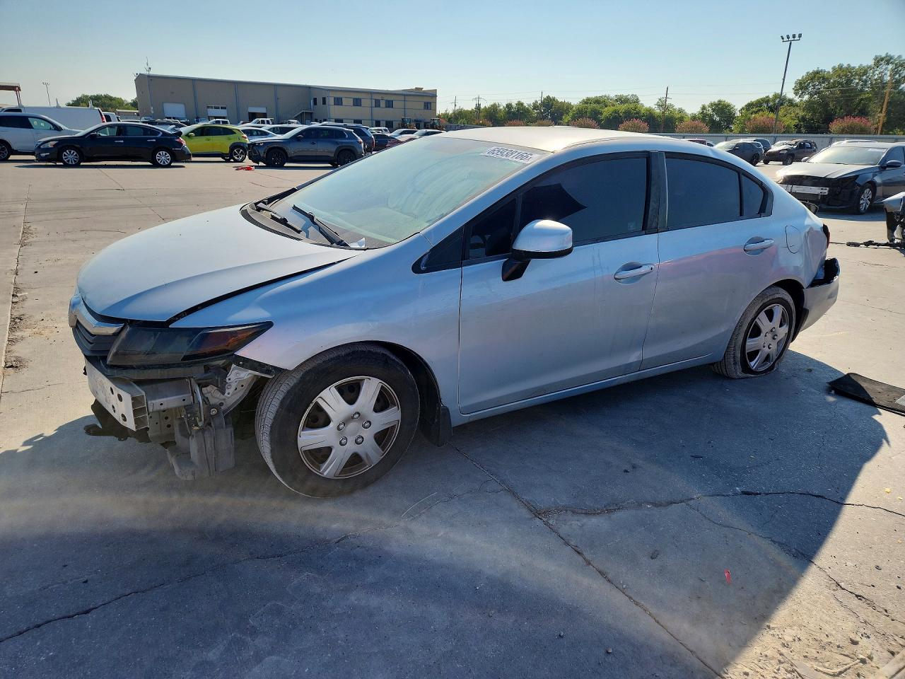 2012 HONDA CIVIC LX | 19XFB2F54CE028608 | UPCARS