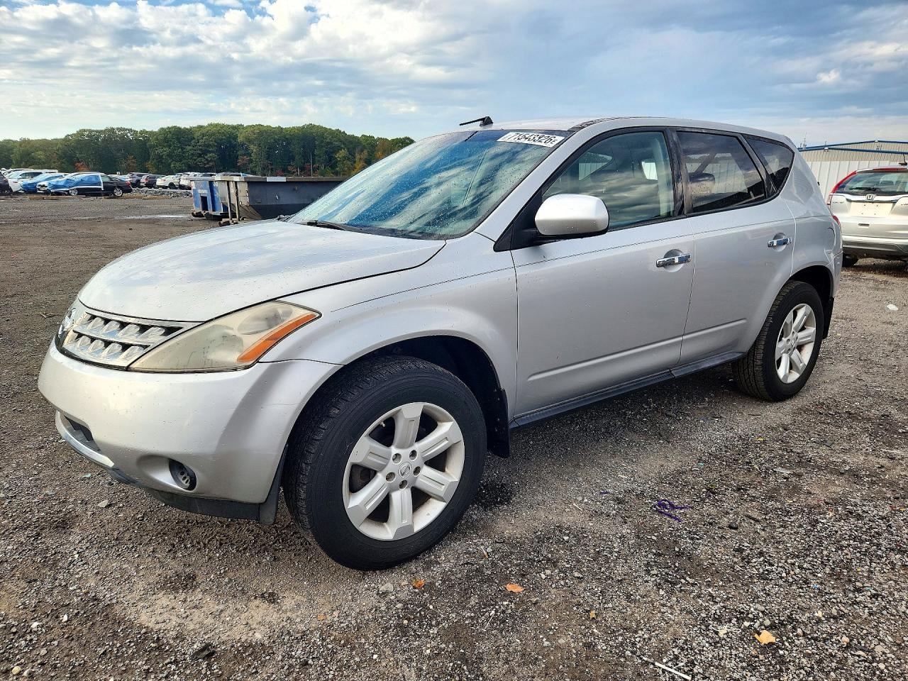 2007 NISSAN MURANO S | JN8AZ08T97W524803 | UPCARS